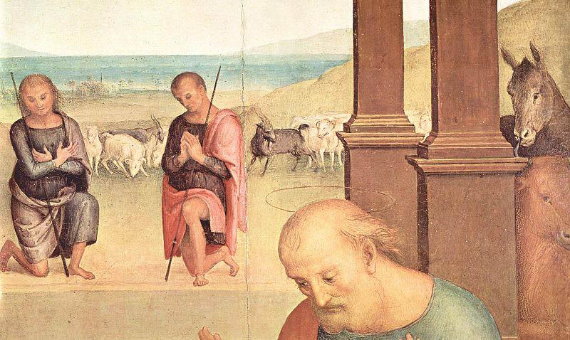 Pietro Perugino Anbetung der Hirten china oil painting image
